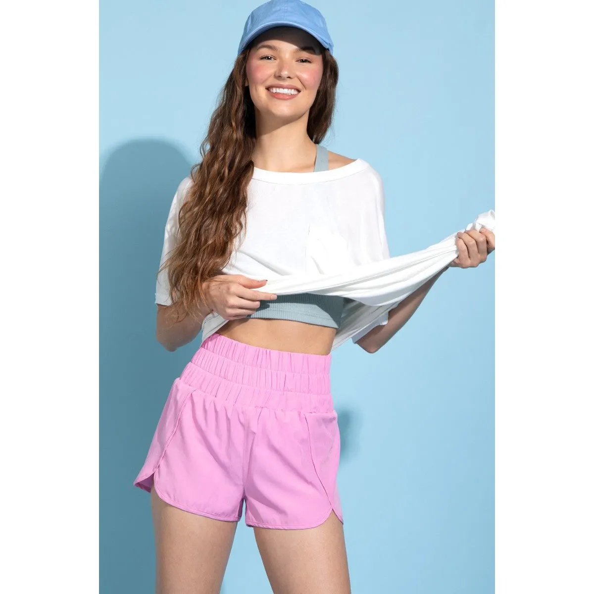 Smocking Hot 2 Running Shorts in Very Periwinkle