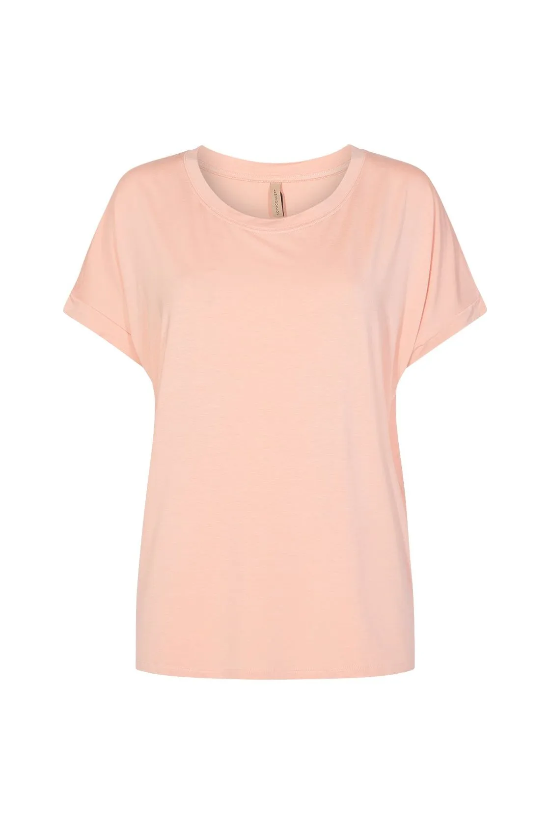 Soya Concept - Ladies Knitted T-Shirt - Pale Pink - P25122