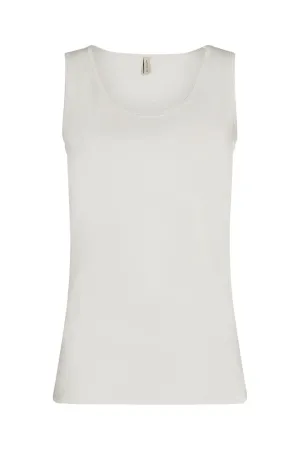 Soya Concept - Ladies Knitted Top - Off White & Rose Cloud - P25111