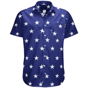 STAR SPANGLED BUTTON DOWN