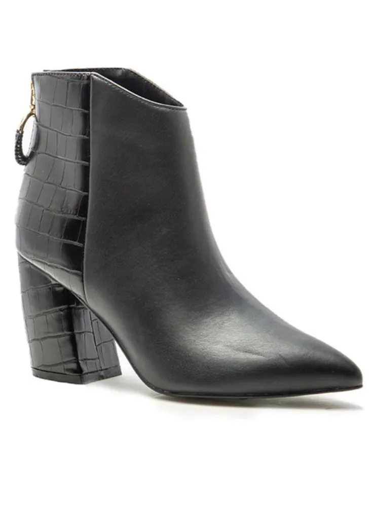 Stevie Croc Bootie