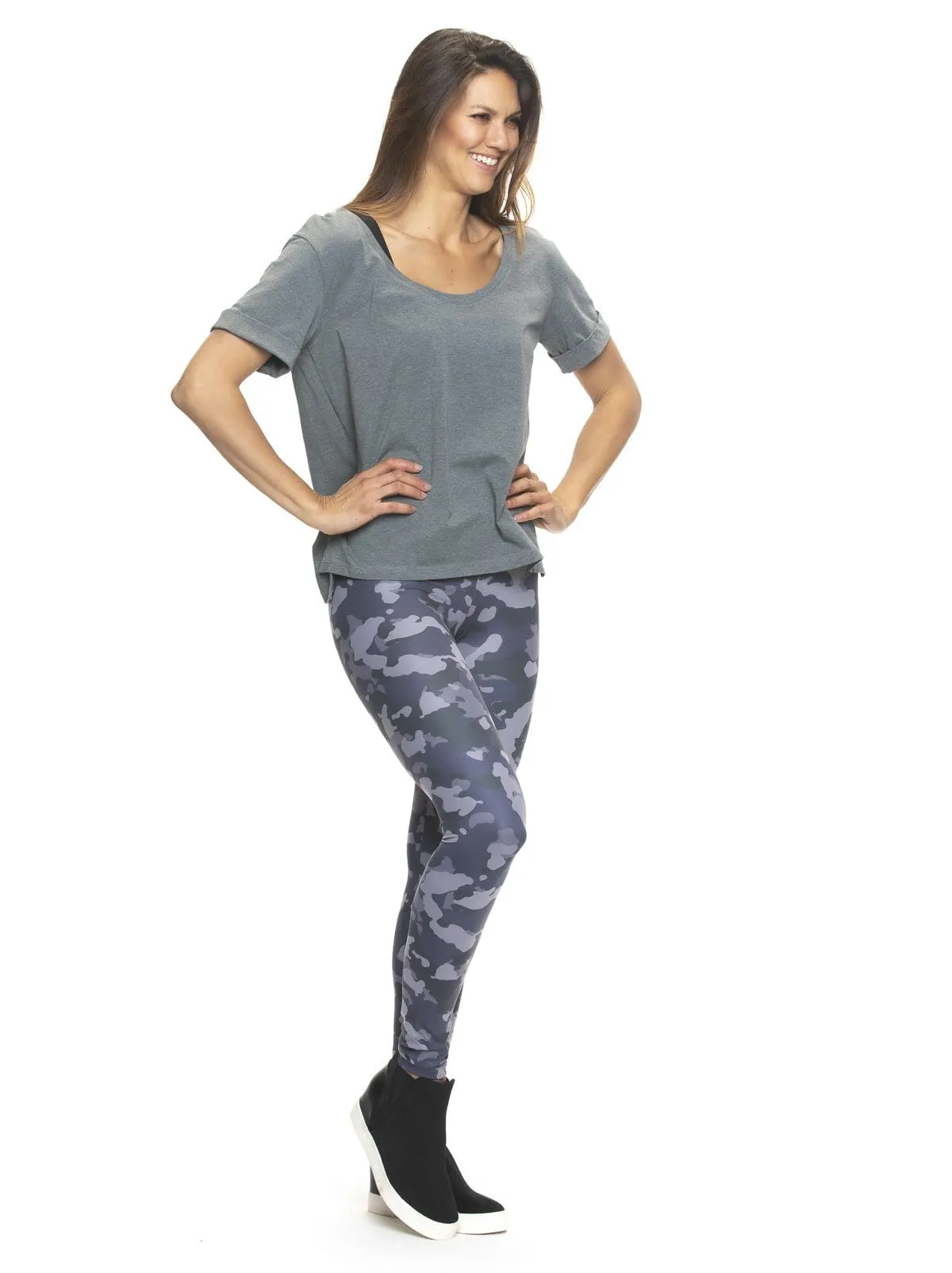Sueded Athletic Leggings