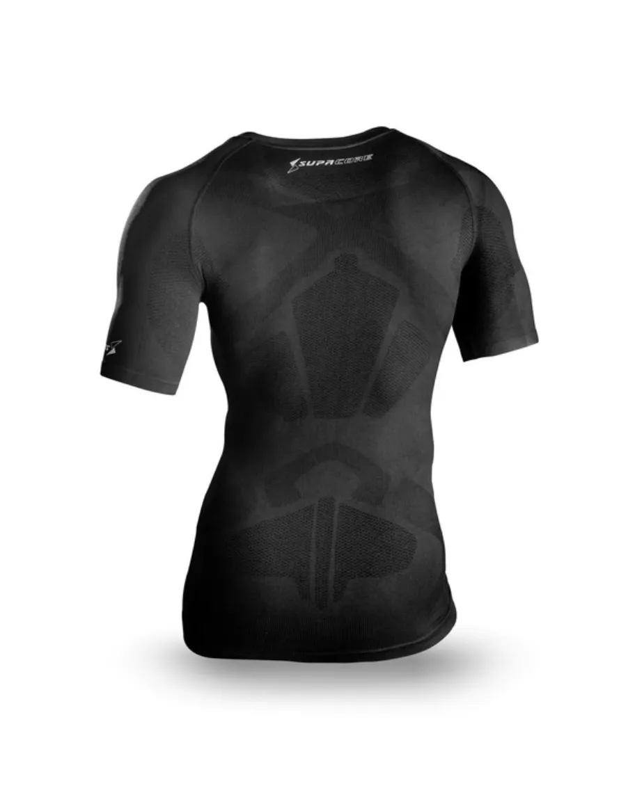 Supa X ® Short Sleeve body mapped Compression Top