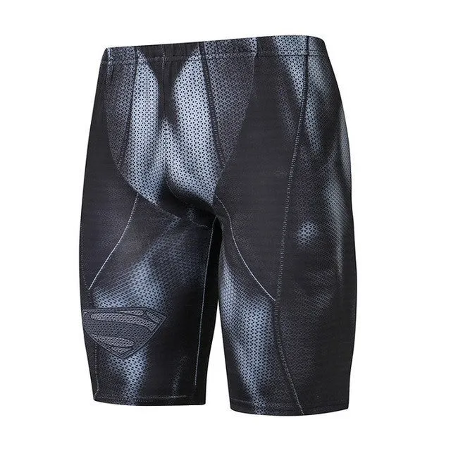 SUPERMAN Compression Shorts for Men