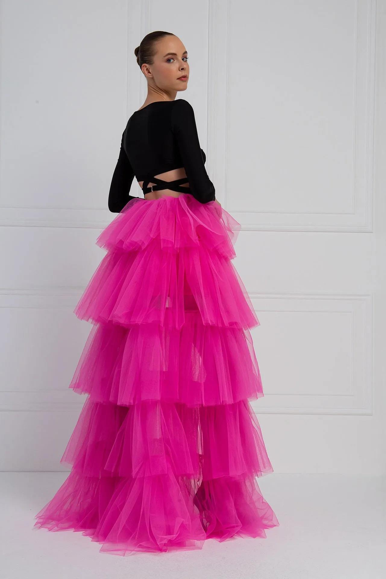 Tulle Maxi Skirt