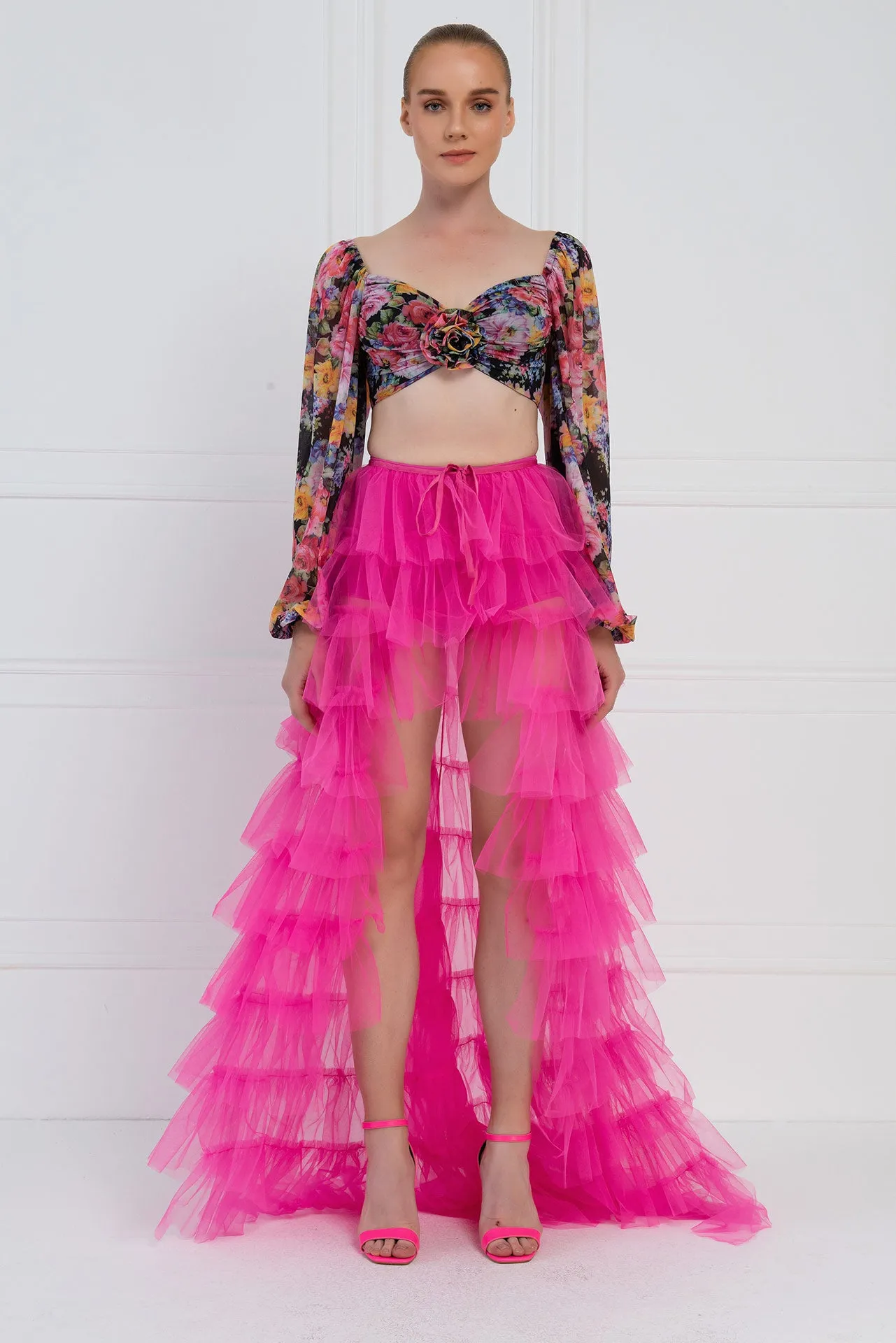 Tulle Maxi Skirt