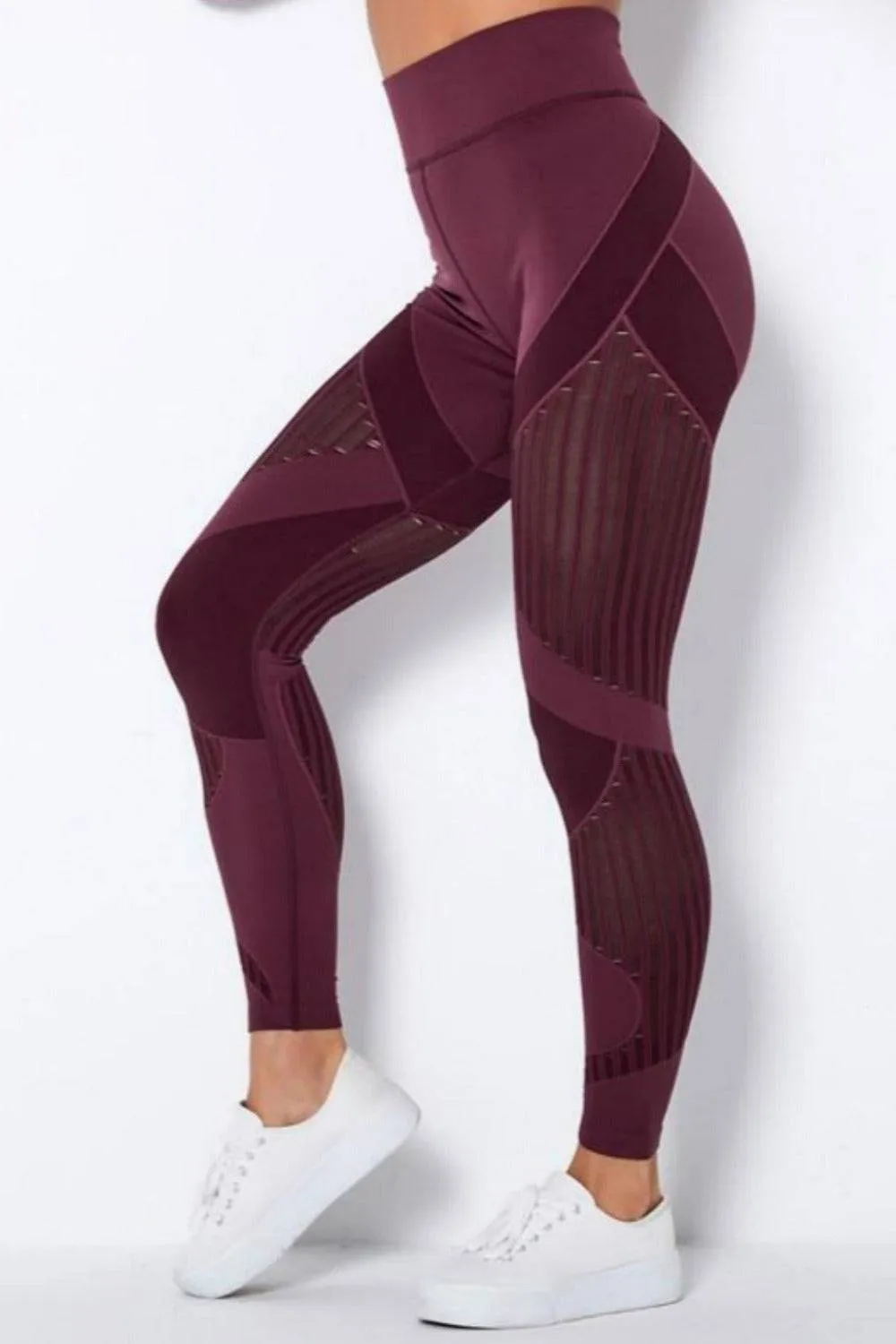 Tummy Control High Waist Seamless Sport Yoga Pants Leggings