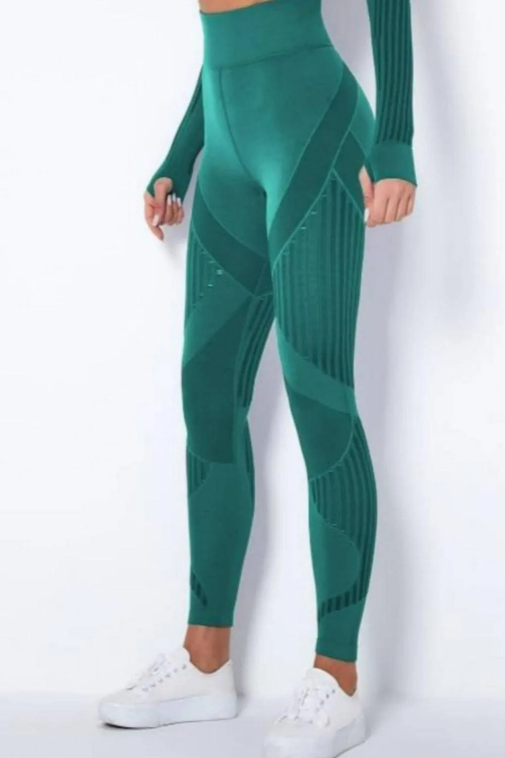 Tummy Control High Waist Seamless Sport Yoga Pants Leggings
