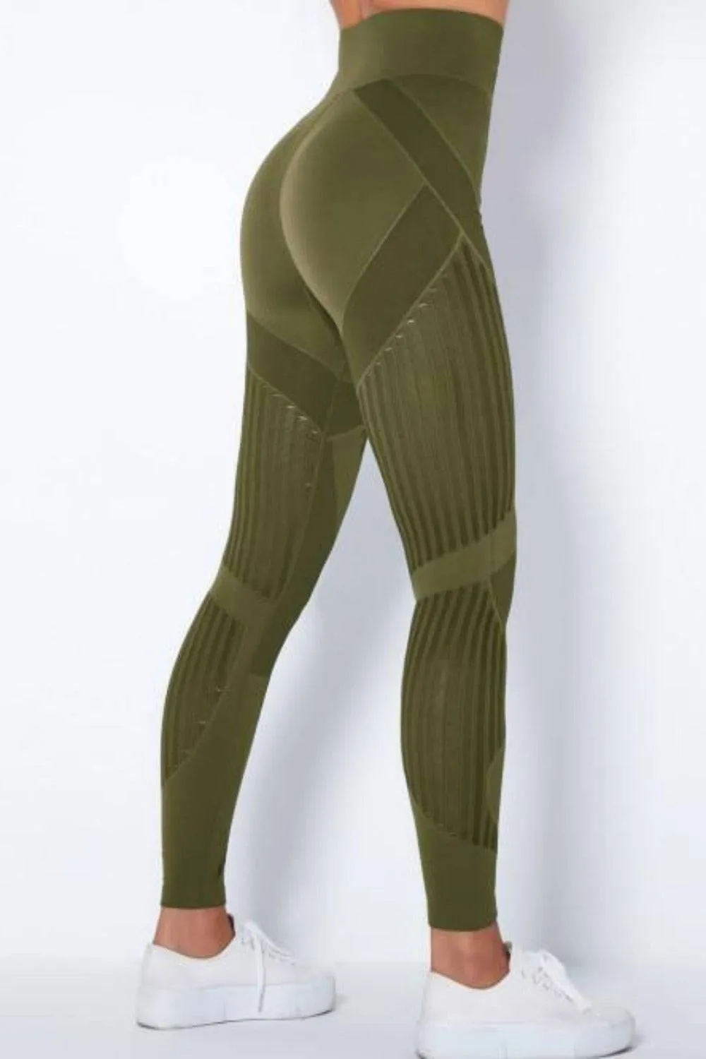 Tummy Control High Waist Seamless Sport Yoga Pants Leggings
