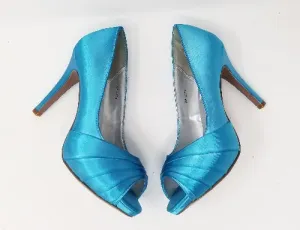 Turquoise Blue Wedding Shoes - Turquoise Blue Bridesmaids Shoes