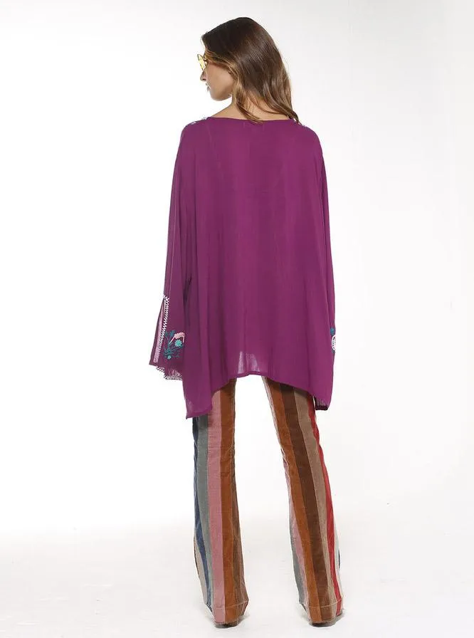 V-neck Blouses&Shirts