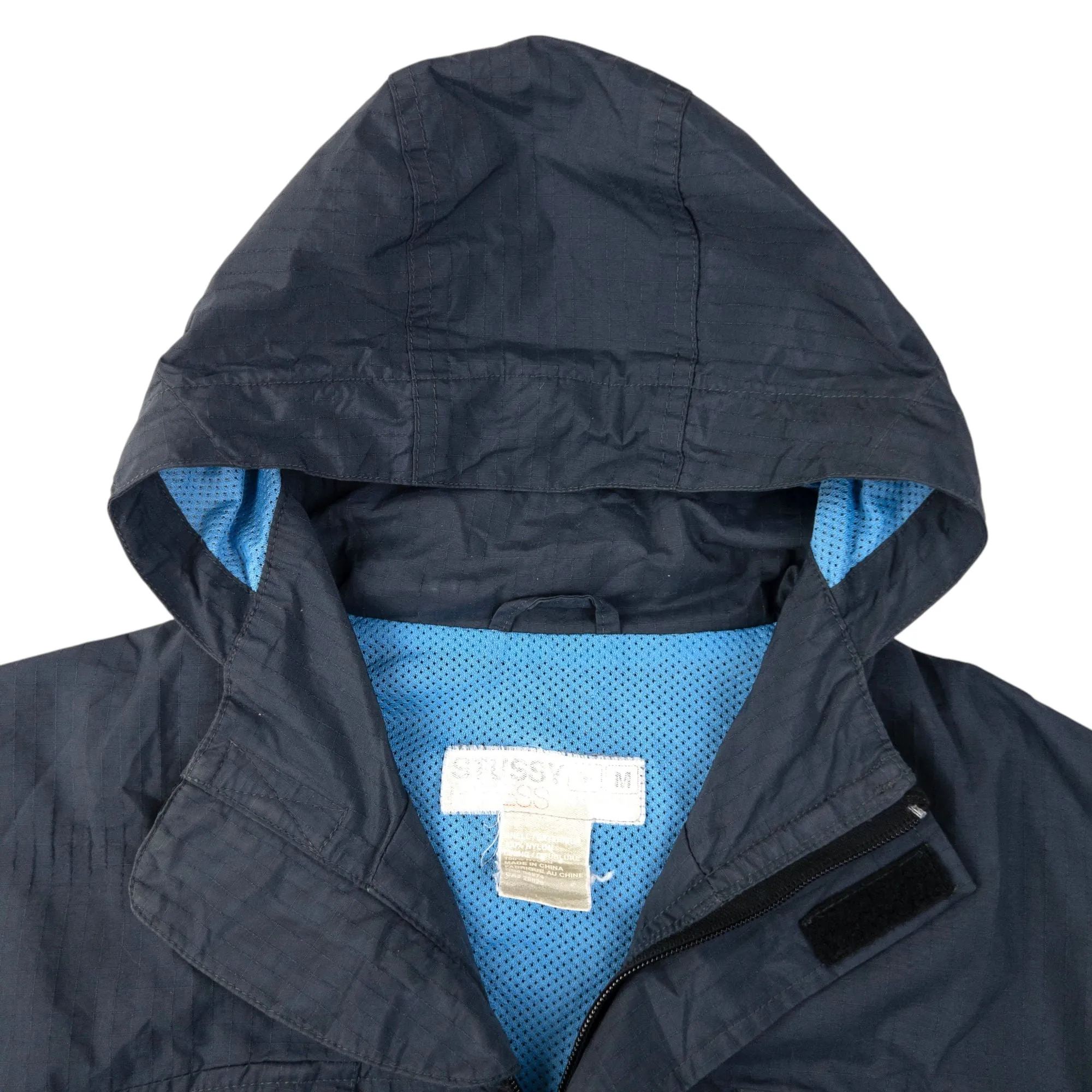 Vintage Stussy Fitness Zip Up Jacket Size L