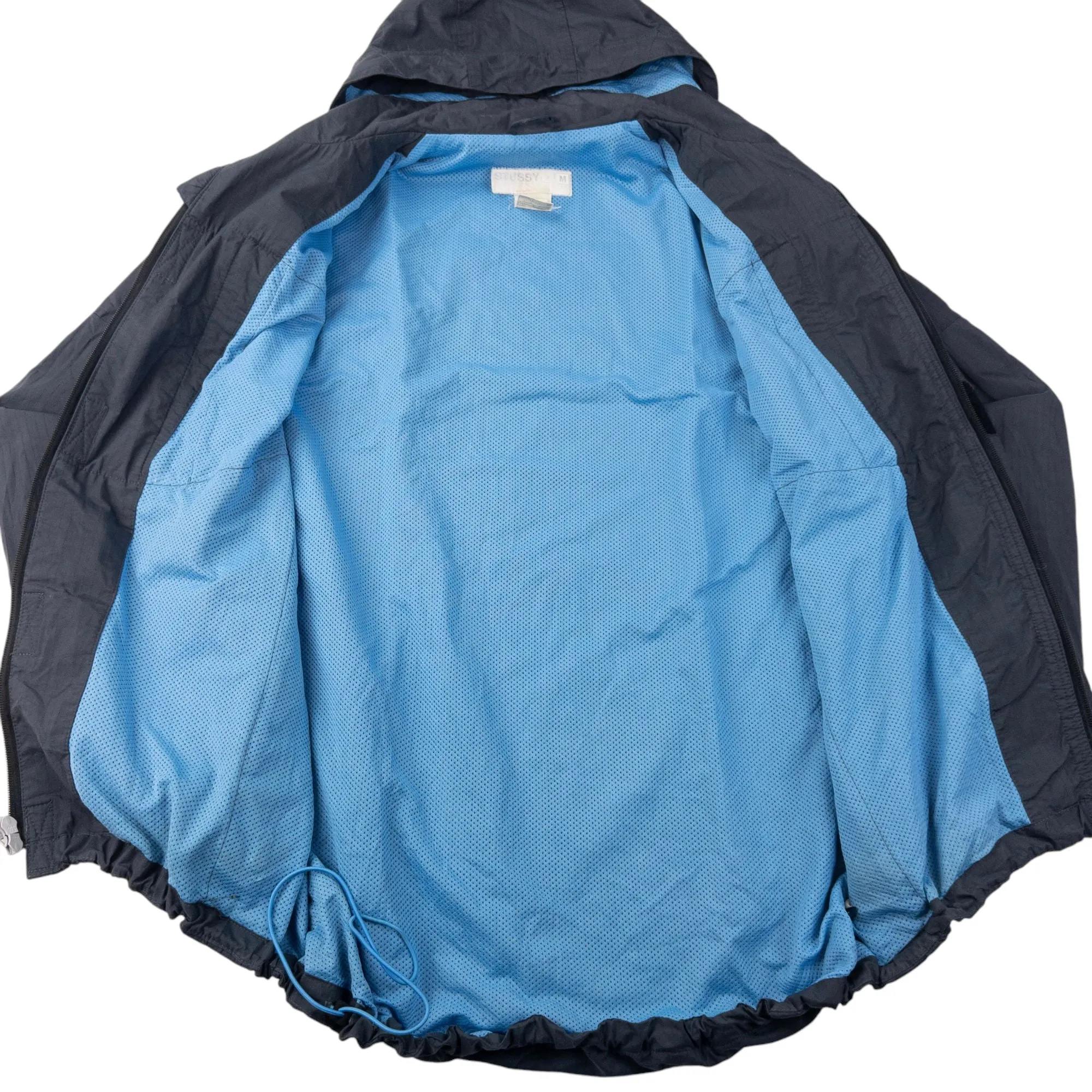 Vintage Stussy Fitness Zip Up Jacket Size L