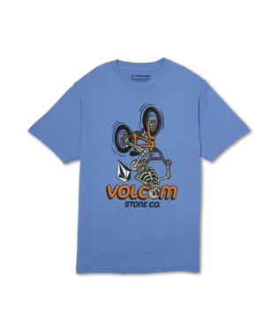 Volcom Big Boys Skele Flip Short Sleeve Tee