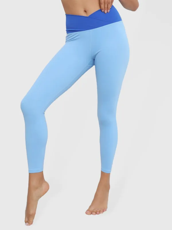WaistLab™ Women's Contrast Airbrush V-cut Define Legging