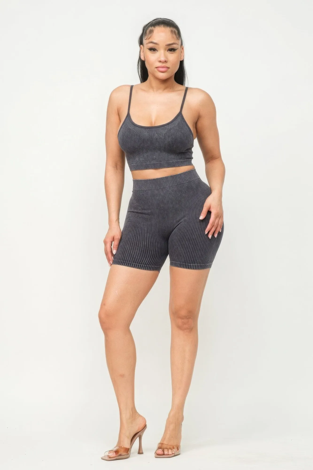 Washed Seamless Basic Set