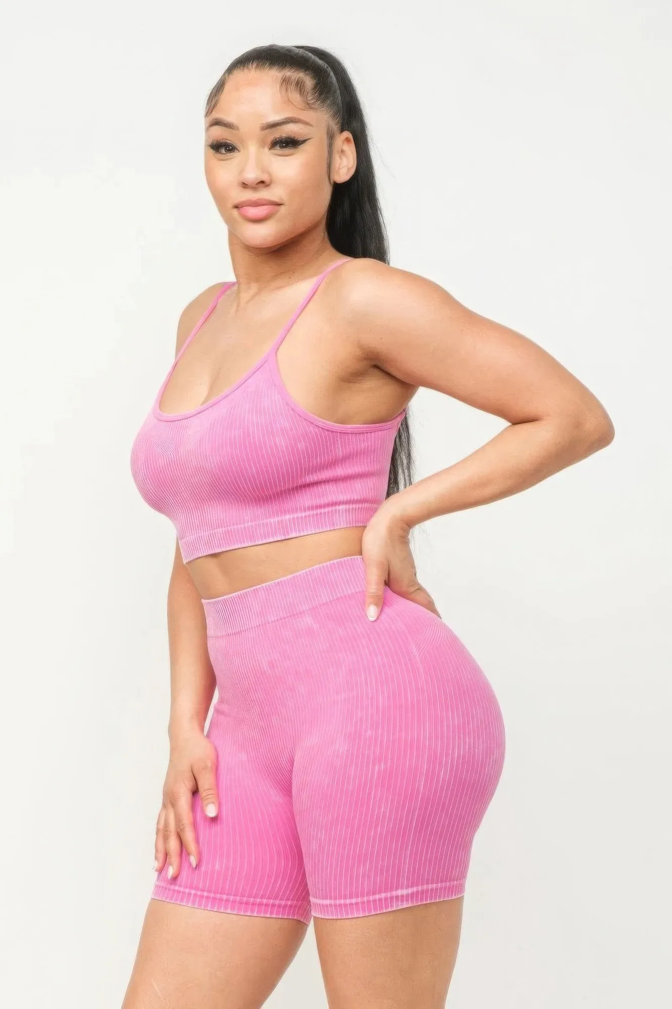 Washed Seamless Basic Set