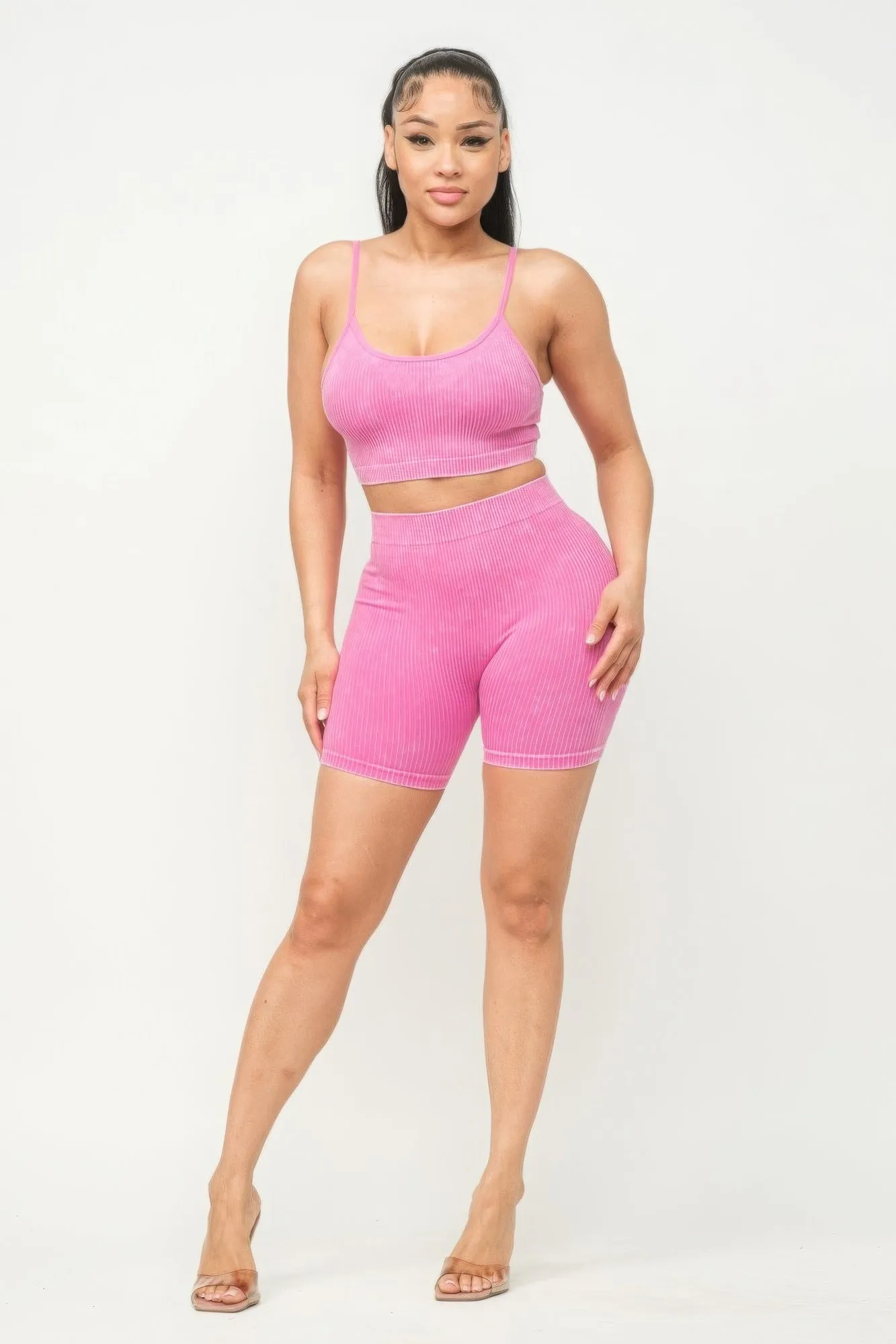 Washed Seamless Basic Set