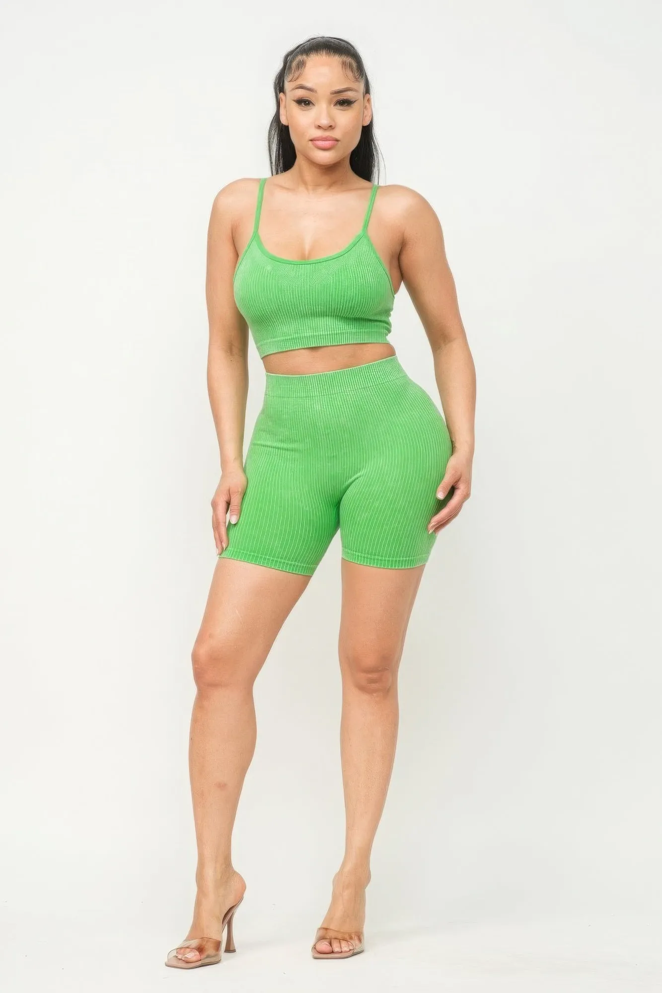 Washed Seamless Basic Set