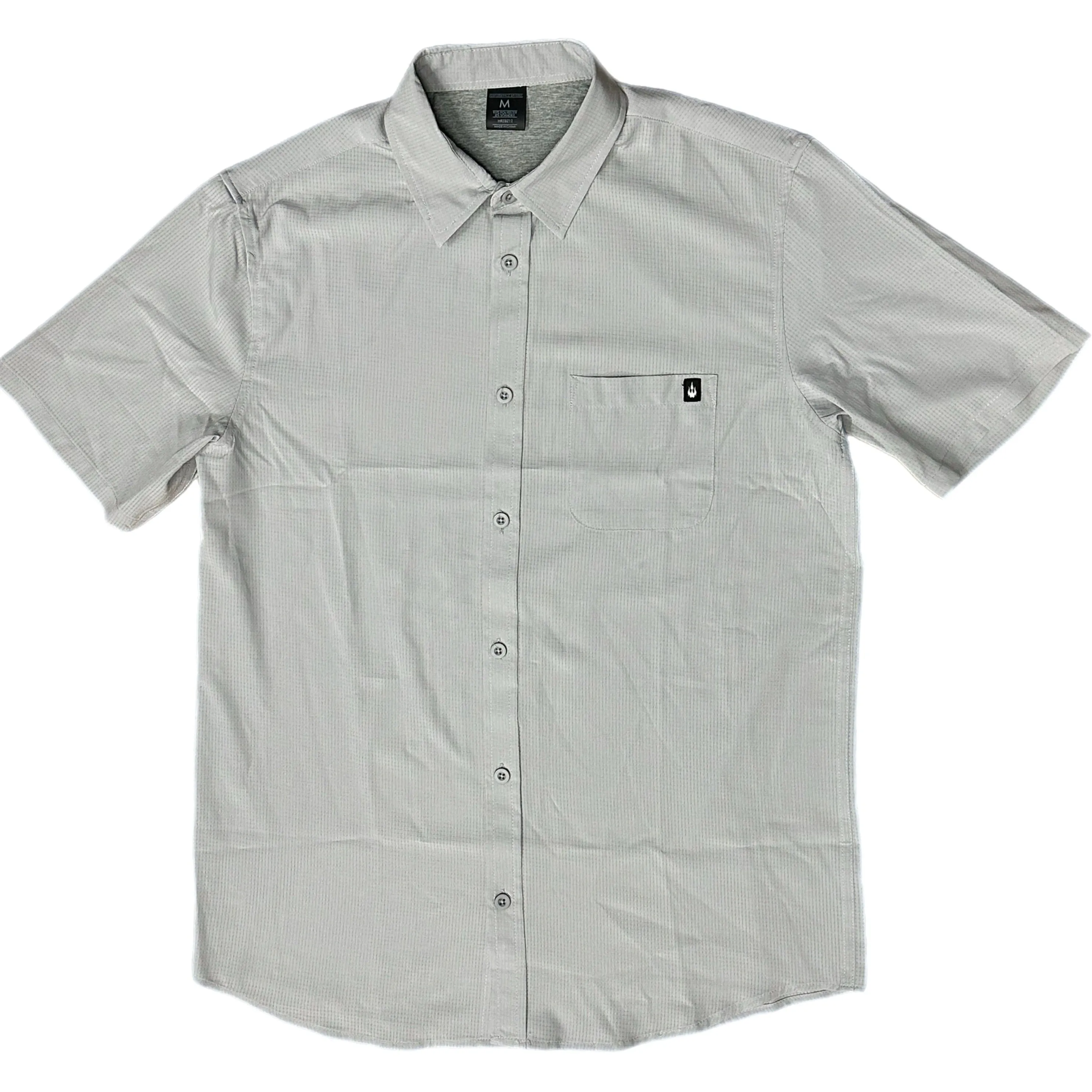 WBZ Horizon Lt. Grey Button Down