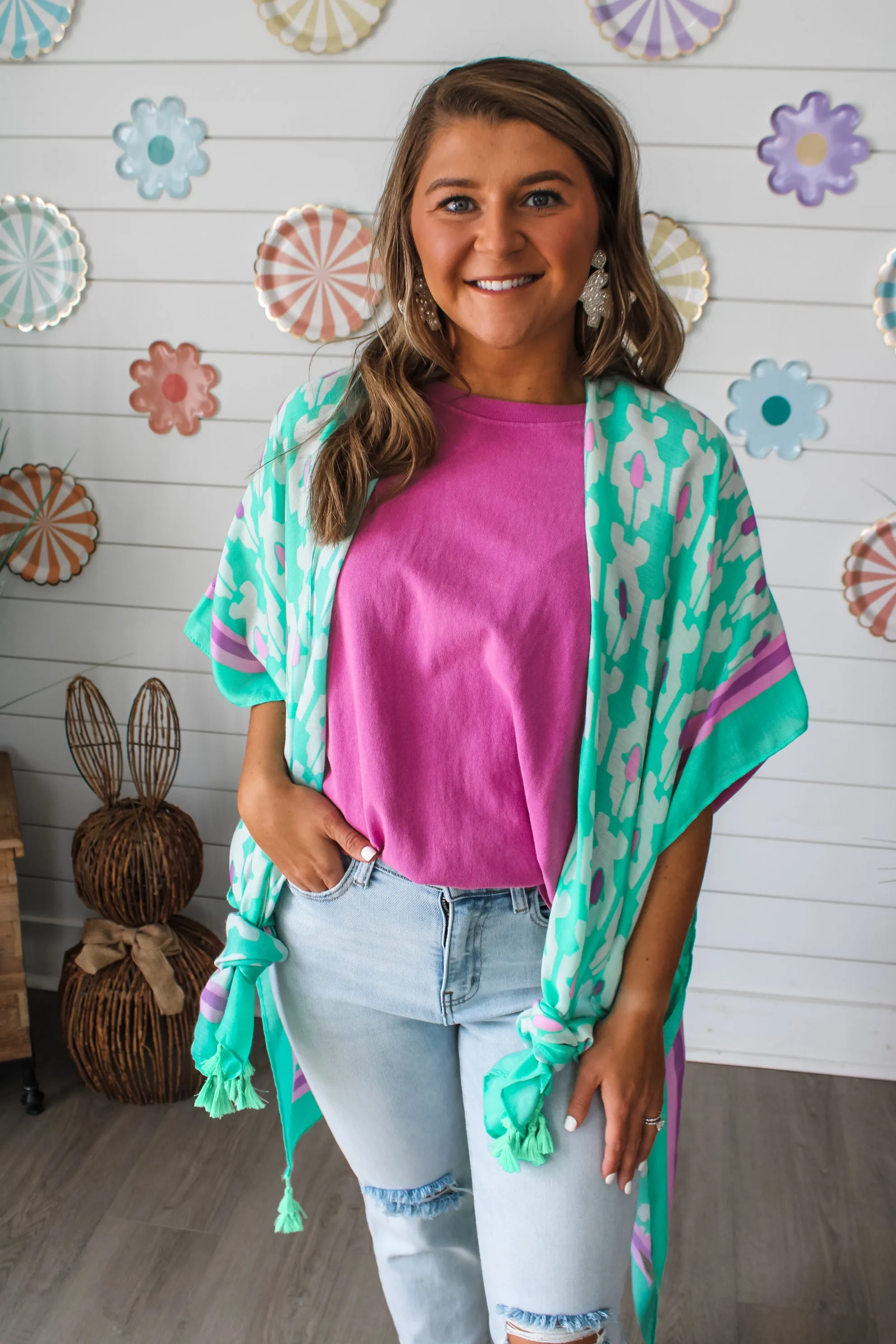 Willow Oversized Tee • Orchid