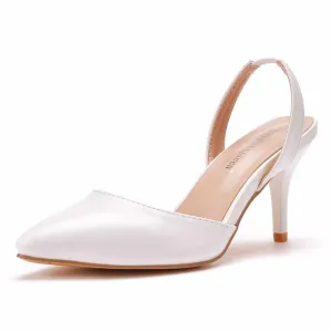 Women's Bridal Wedding Party High Heels Stiletto Pump Shoes