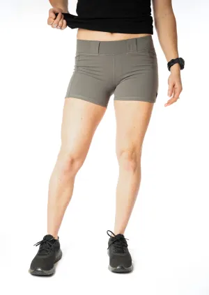 Women's Compression Carry Shorts - Gray