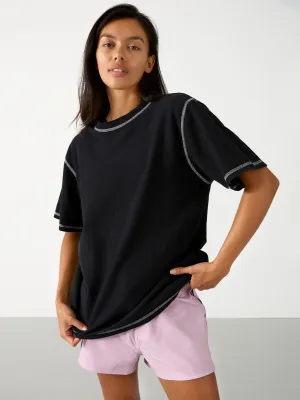 Womens Heritage SS Tee | Black