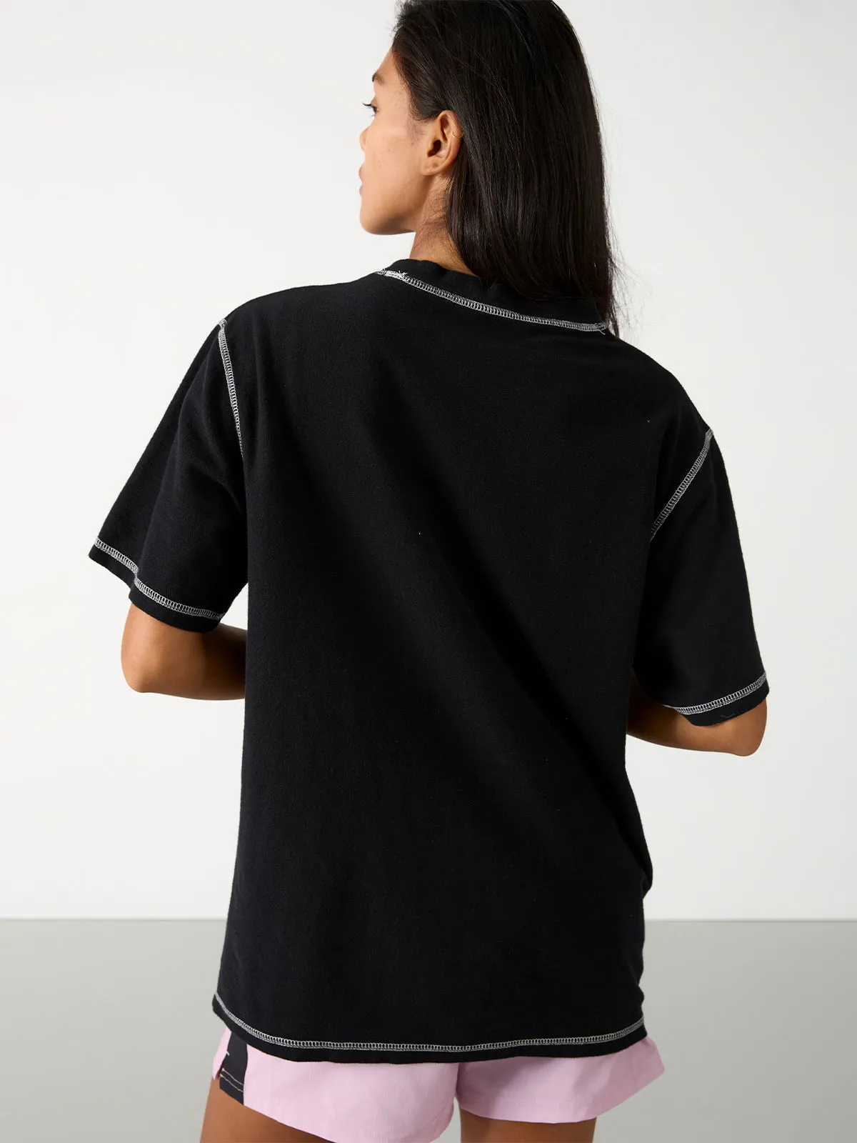 Womens Heritage SS Tee | Black
