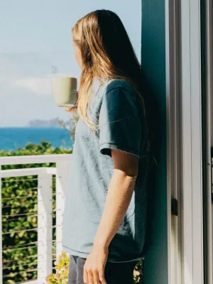 Womens Heritage SS Tee | Slate