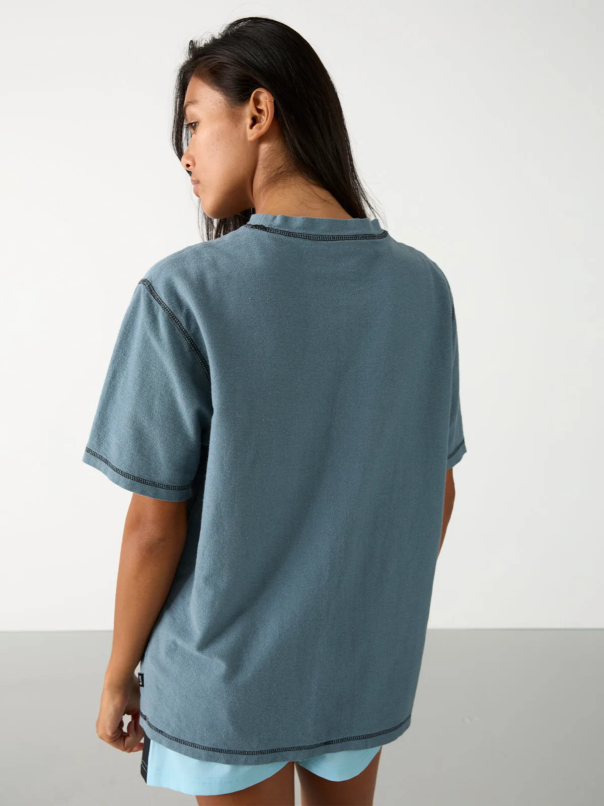 Womens Heritage SS Tee | Slate